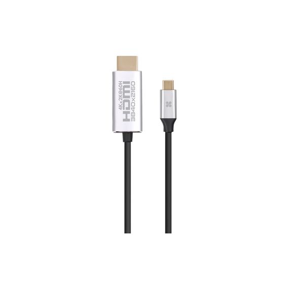 Кабель мультимедийный USB-C to HDMI hdlink-60h.grey Promate (hdlink-60h.grey)