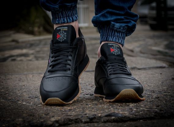 Кросівки Reebok Classic Leather Чорний 42,5 (1014729798) | Зображення 5