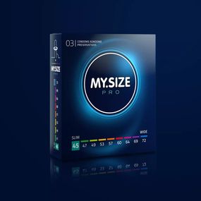 Презервативи - My.Size Pro 45, 3 шт. Sex Aura