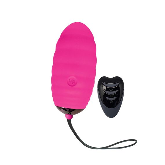 Віброяйце Adrien Lastic Ocean Breeze 2.0 Pink кероване зі смартфону, водостійкий стимулятор IPX4 | Зображення 2