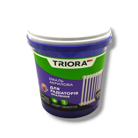 Емаль акрилова для радіаторів опалення 0,4л Triora