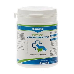 Витамины Canina Petvital Arthro Tabletten для здоровья суставов у собак и котов 180 табл