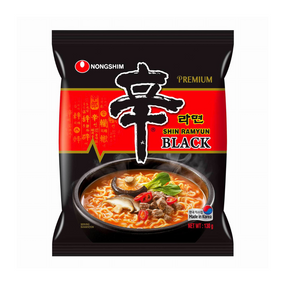 Корейська локшина Шин Рамьйон  Black 130г Nongshim 8801043060226