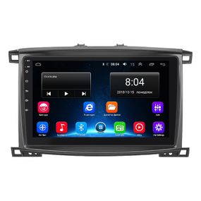 Штатная магнитола 10" Lesko для Toyota Land Cruiser 100 Series Рестайлинг 2 2005-2007  2/32Gb/ Wi-Fi  Тойота