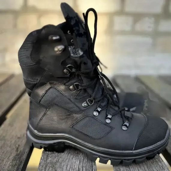 Берці тактичні Stalker мембрана Gore-Tex чорні | Зображення 5