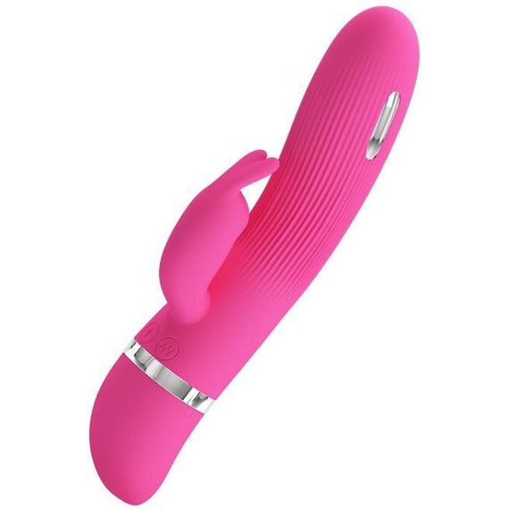 Вібратор Pretty Love "Ingram" з стимулятором клітора і електростимуляцією, BI - 014663 Sex Aura | Зображення 1