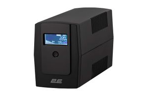 Джерело безперебійного живлення 2E  DD650, 650VA/360W, LCD, USB, 2xSchuko (2E-DD650)