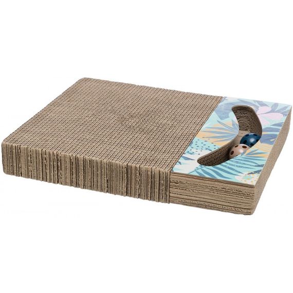 Дряпка Trixie для котів з двома кульками та котячою м ятою картонна 38х5х30 см | Зображення 1