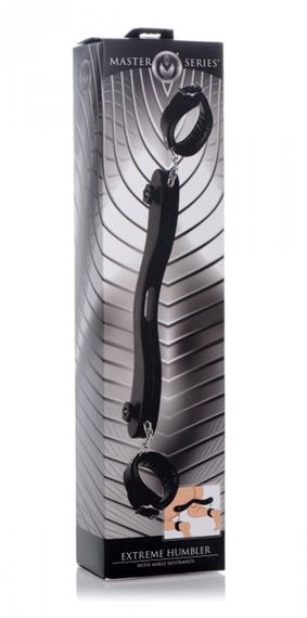 БДСМ фіксатор для мошонки та ніг Extreme Humbler чорний | Зображення 2