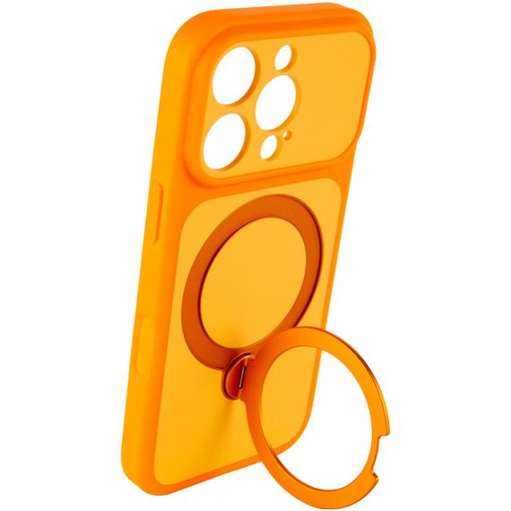 Чохол Ummi Full Camera with Magnetic Fit HQ Ring для Apple iPhone 16 Pro (6.3") Orange | Зображення 3