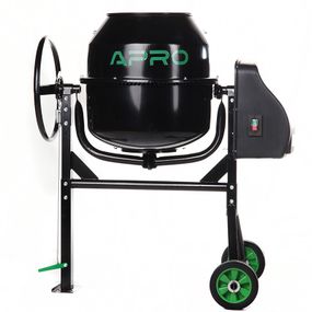 Бетономешалка СМ-140 28-30об/мин. 550Вт, 140л (венец из чугуна) APRO