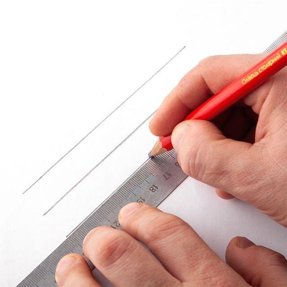 Олівець столярний, 12 од. INTERTOOL KT-5004 | Зображення 3