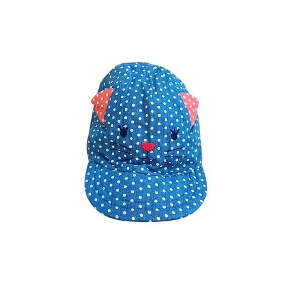 Дитяча кепка для дівчинки Chicco 35-40 см Синій (250426018) | Зображення 1