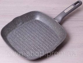 Сковорода-гриль Kamille Granite 28х28см KM-4278GR