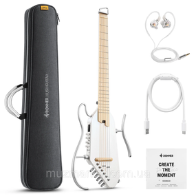 Silent гітара Donner HUSH-I PRO White