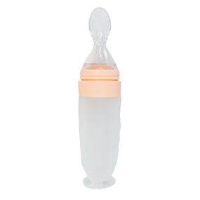 Силиконовая ложка-контейнер MGZ-0108(Peach) объем 90 грамм