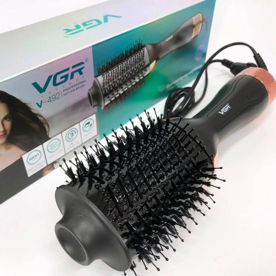 Фен-щітка VGR V-492 3в1 (Чорний) | Зображення 4