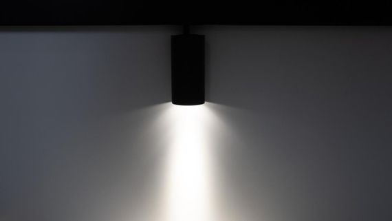 Магнітний трековий світильник PROLUM M20 (20W; DC48V; Zoom; Чорний) SERIES "TR"; Білий 4000К | Зображення 2