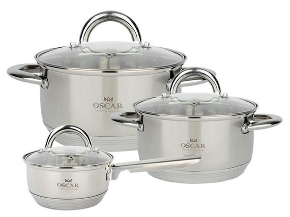 Набір посуду Oscar Master (6 предметів)