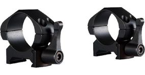 Кільця швидкознімні Hawke Precision Steel. d - 25.4 мм Low. Weaver/Picatinny