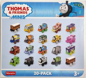 Игровой набор 20 мини-поездов Паровозик Томас и друзья. Thomas & Friends MINIS Toy Train 20 Pack Fisher-Price