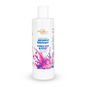 2в1 лубрикант та масажний гель - MyLove Aroma Series Intim&Massage Bubble Gum, 300 мл Sex Aura