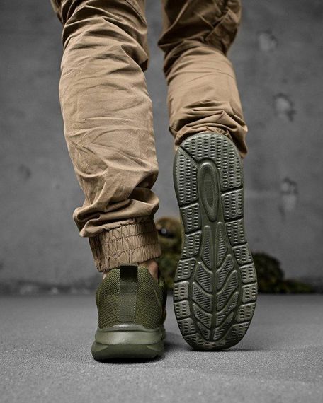 Літні міські кросівки М171-3 олива ДЛ63960 | Зображення 3