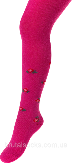 Колготки для дівчинки демісезонні з принтом Тм TwinSocks | Зображення 7
