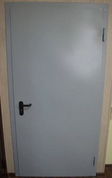 Двері вхідні Портала протипожежні ЕІ30 RAL7035