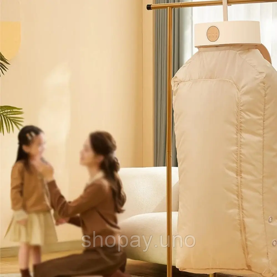 Підвісна електросушарка для одягу Portable Drying Machine SH-005 з чохлом  / Портативна сушарка для білизни з таймером | Зображення 1