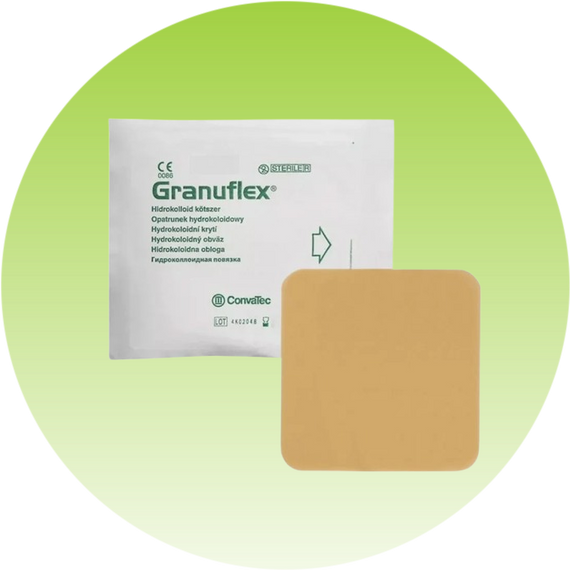 Грануфлекс Granuflex 15 см х15 см гідроколоїдна пов'язка 1 шт