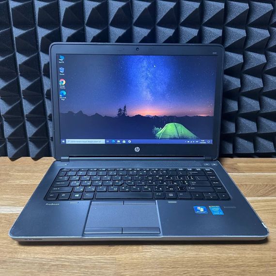 Ноутбук HP ProBook 640 G1 / 14" (1366x768) TN / Intel Core i5-4210M (2 (4) ядра по 2.6 - 3.2 GHz) / 8 GB DDR3 / 128 GB SSD / Intel HD Graphics 4600 / WebCam / DVD-ROM б/у | Зображення 1