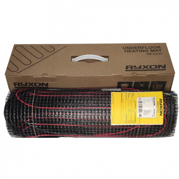 Комплект двожирного нагріваного мат Ryxon HM 200 W/m2($3.5 мм)+терморегулятор програмованого EcoReg M6.71 66 | Зображення 1