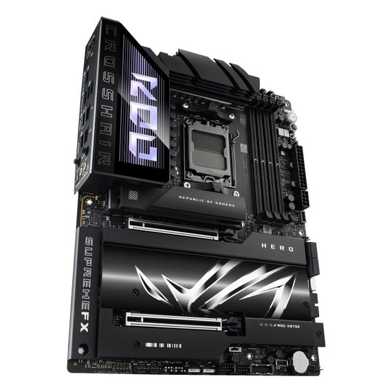 Материнcька плата ASUS ROG CROSSHAIR X870E HERO sAM5 X870E 4xDDR5 M.2 HDMI WiFi BT ATX 90MB1IE0-M0EAY0 | Зображення 8