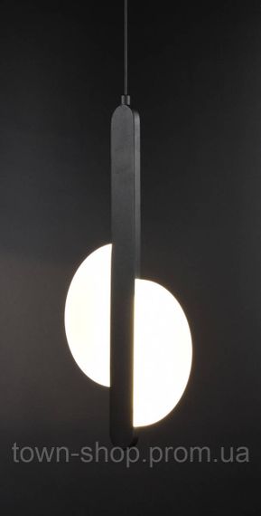 Люстра потолочная LED AA230 Черный 65-180х6х20 см. | Зображення 1
