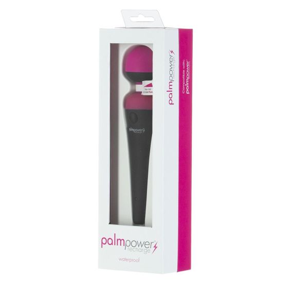 Вібромасажер PalmPower Recharge Pink з USB, IPX7, гнучка шийка, знімна насадка та до 90 хв роботи | Зображення 8