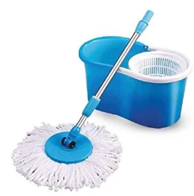 Універсальна швабра з віджимом-центрифугою і відром Easy Mop "Кругла Швабра"