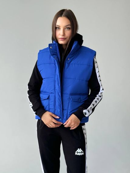 Жіноча жилетка світло-синя | Зображення 4