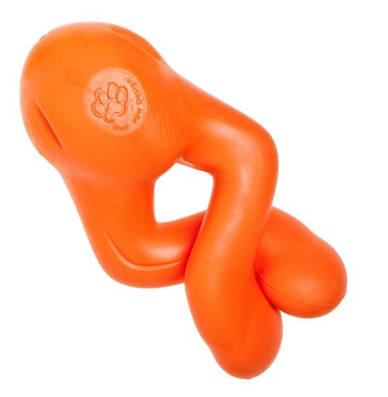 Іграшка для собак West Paw Tizzi Dog Toy помаранчева, 11 см