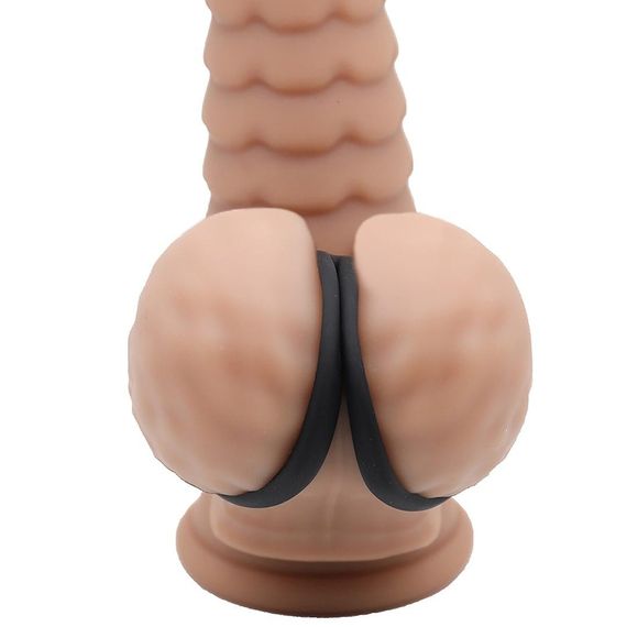 Ерекційне кільце - Triple Silicone Cock Ring Erospace Men’s Play B14 Sex Aura | Зображення 8