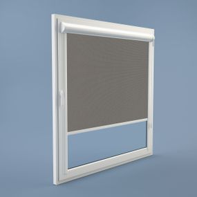 Рулонная штора Rolets Роял 2-817-800 80x170 см закрытого типа Графитовая