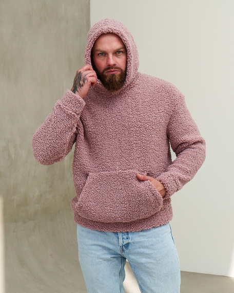 Худи Ведмедик розовый S | Зображення 5