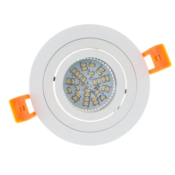 Светильник врезной  поворотный HDL-DT 108/1 MR16 WH | Зображення 3
