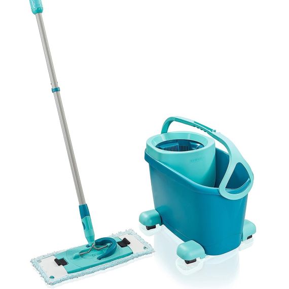 Швабра с ведром круглая На колесах XPRO Mop bucket + mop set червона (43663-_804) | Зображення 2