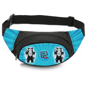 Сумка-бананка детская с принтом Roblox поясная сумка для мальчика (4439)