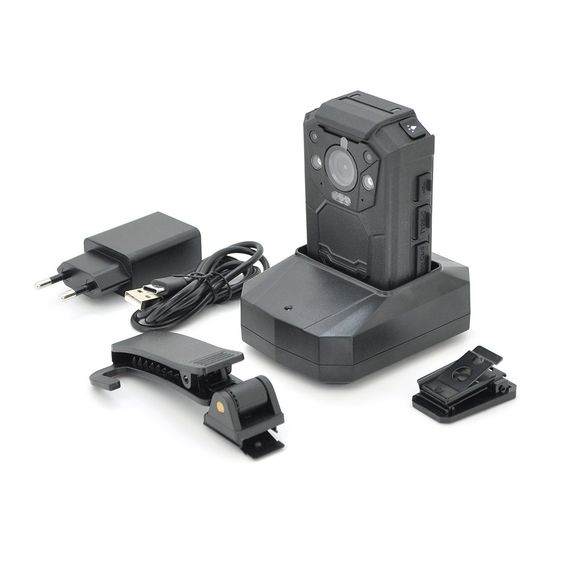 Нагрудний відеореєстратор А4, кут огляду 170°, Дисплей 2”, GPS/WIFI Слот під SD карту, Відео-2K/30fps,Фото-48Мп, IP68, APP, | Зображення 3