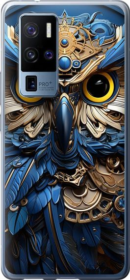 Чехол на Vivo X50 Pro Plus Сова v2 "5649u-2056-17620"
