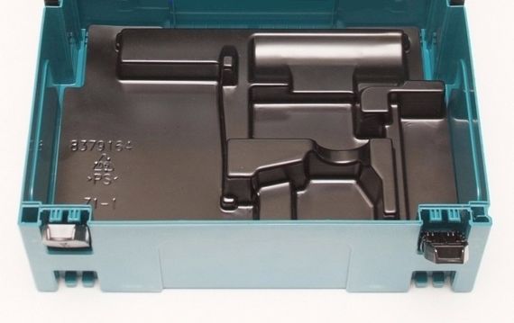 Вкладка 837916-4 для кейса Makita Makpac №2 (для шурупокрутів серії Makita LXT, зарядного пристрою DC18RC та 3-х акумуляторів) | Зображення 3