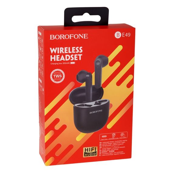 Блютуз Стерео Гарнитура Borofone BE49 Serenity TWS