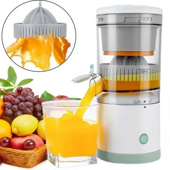 ОЧЕНКА! Акумуляторна соковичавниця Citrus Juicer від USB 0.4 л (Трязкалка на корпусі 3104) | Зображення 5